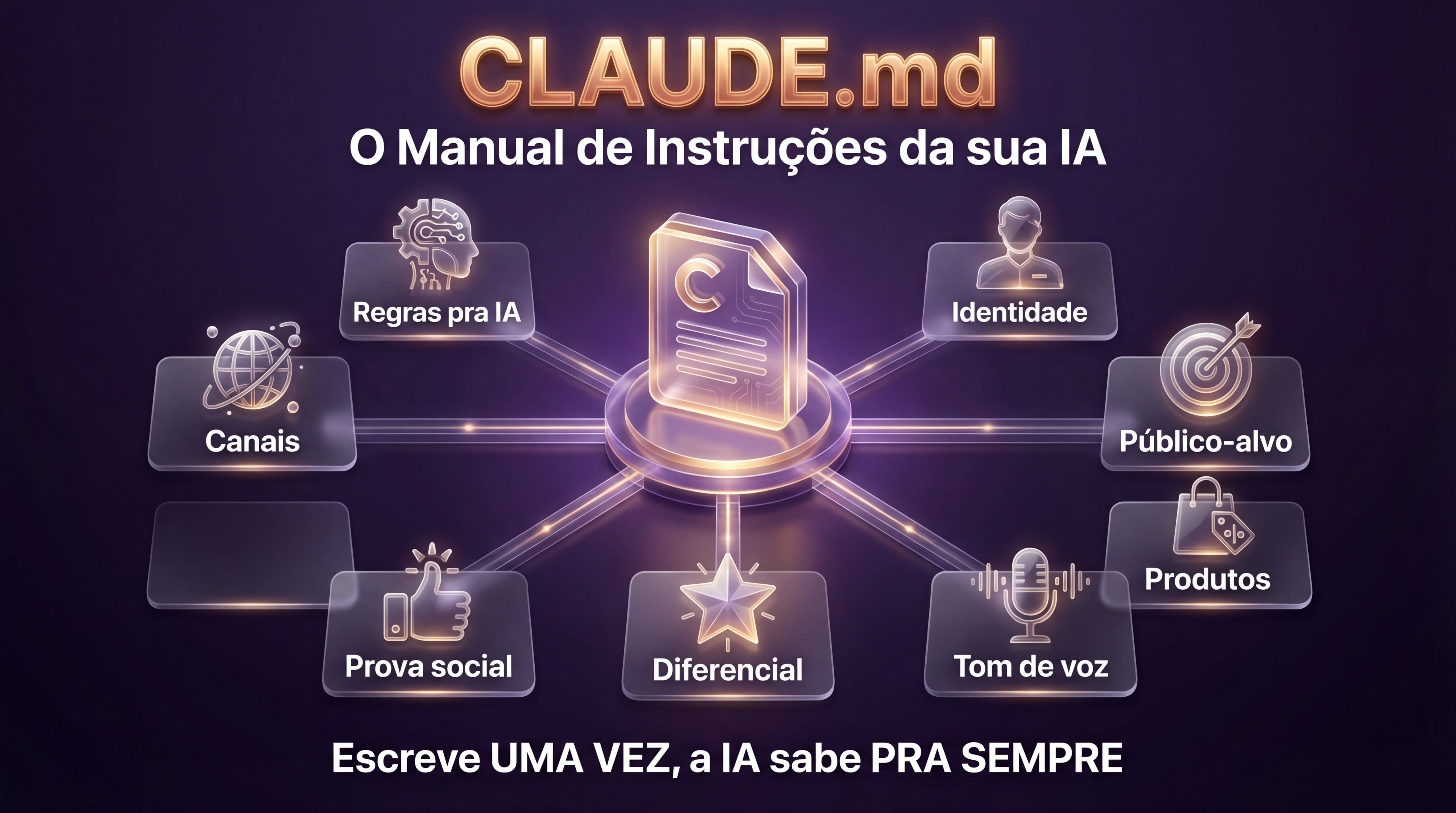 8 Secoes do CLAUDE.md
